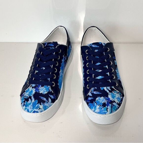 Isaac Mizrahi Live! Floral Printed Sneakers - Picture 3 of 7